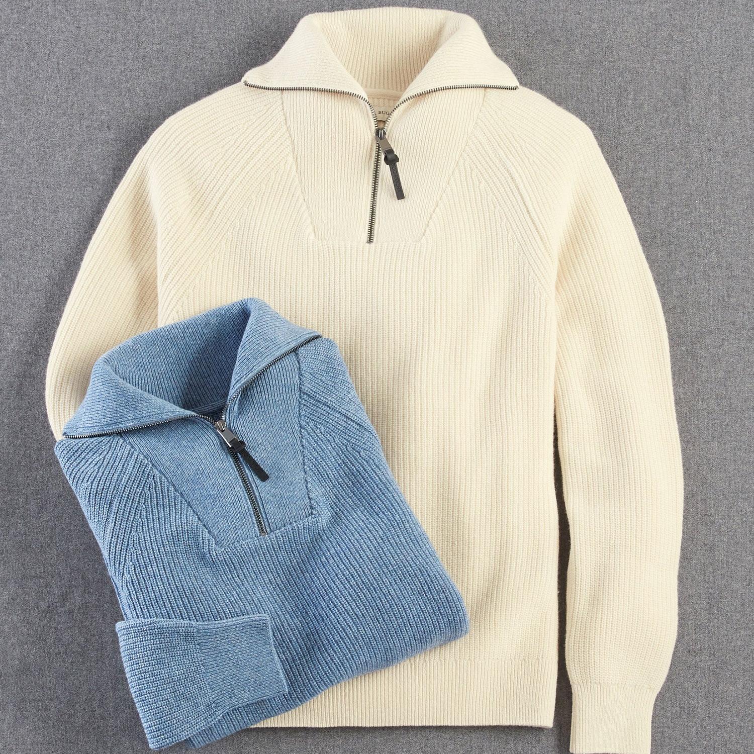 Quarter Zip Sweater
