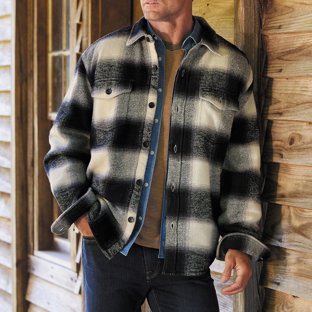 Plaid Pattern Shirt