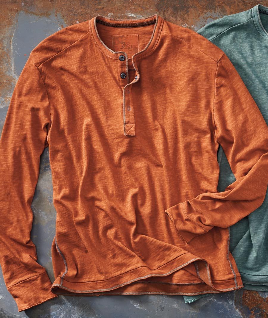 Slub Solid Color Shirt