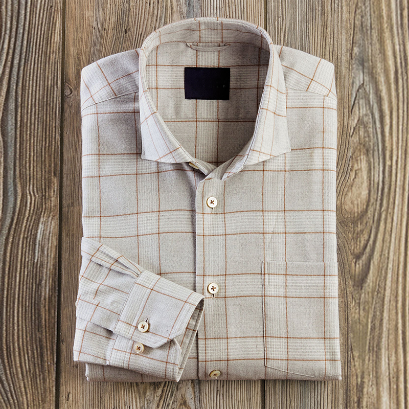  Windowpane Long Sleeve Shirt