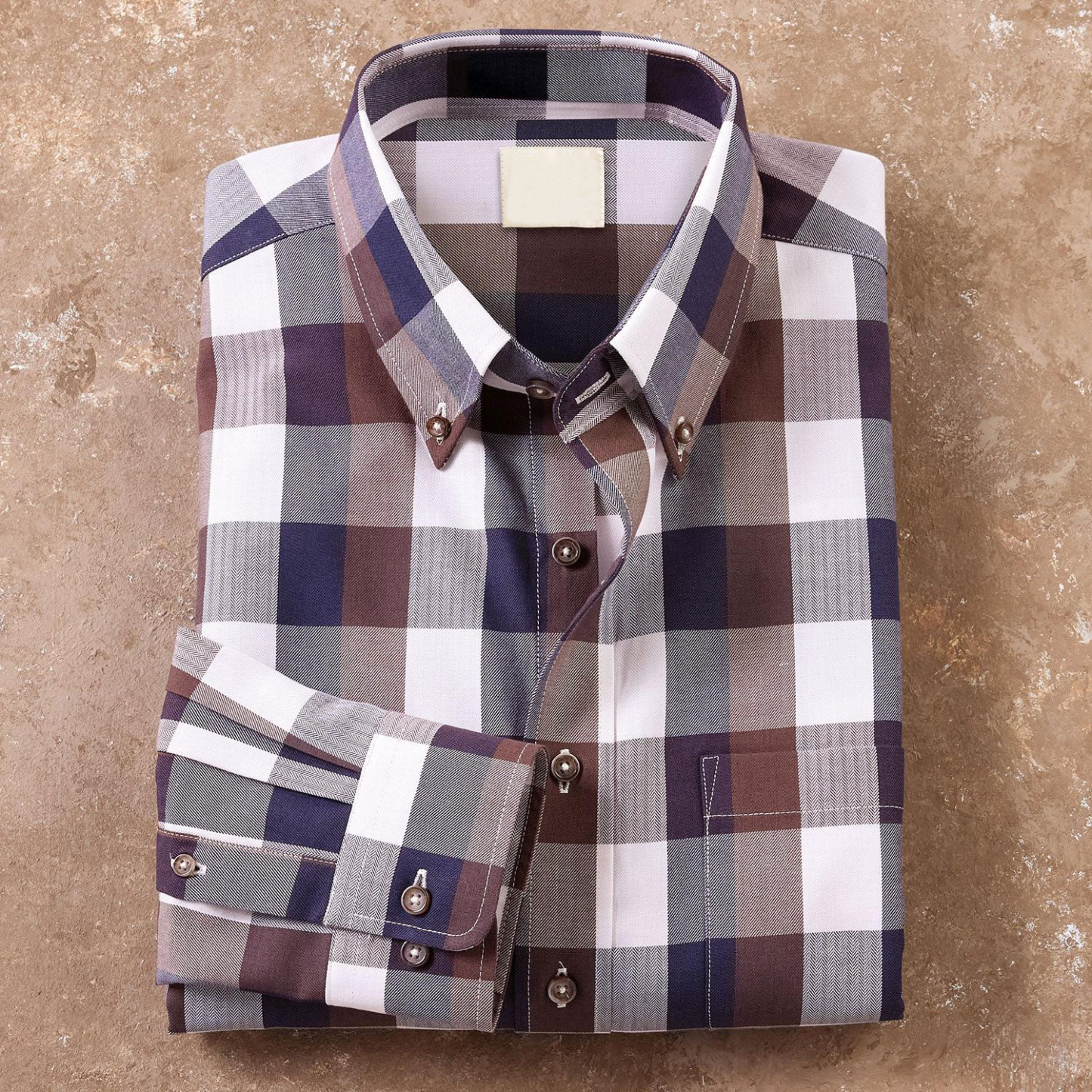 Coarse Checkered Shirt