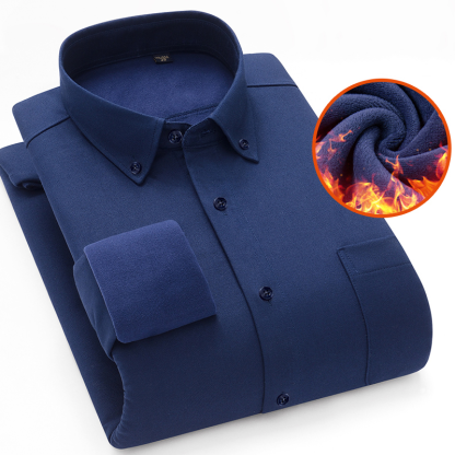 Solid color gentleman style shirt