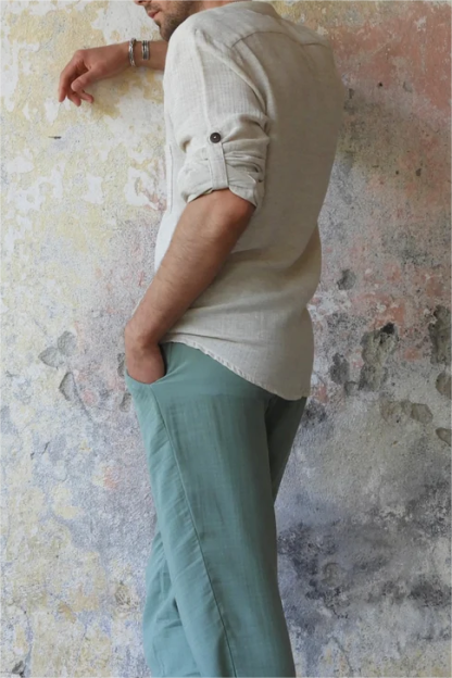 Long-Sleeved Casual Shirt