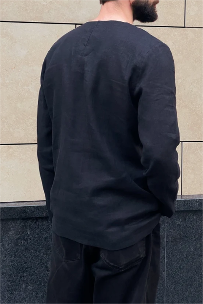 Dark Tone Simple Sweatshirt