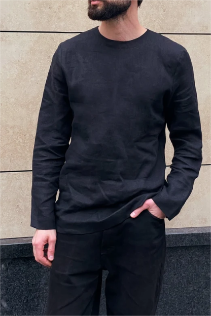 Dark Tone Simple Sweatshirt