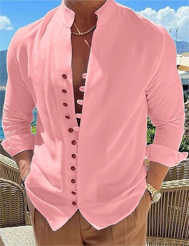 Retro Casual Loose Long Sleeve Shirt