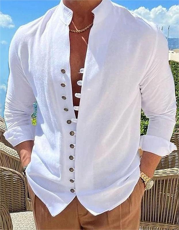 Retro Casual Loose Long Sleeve Shirt