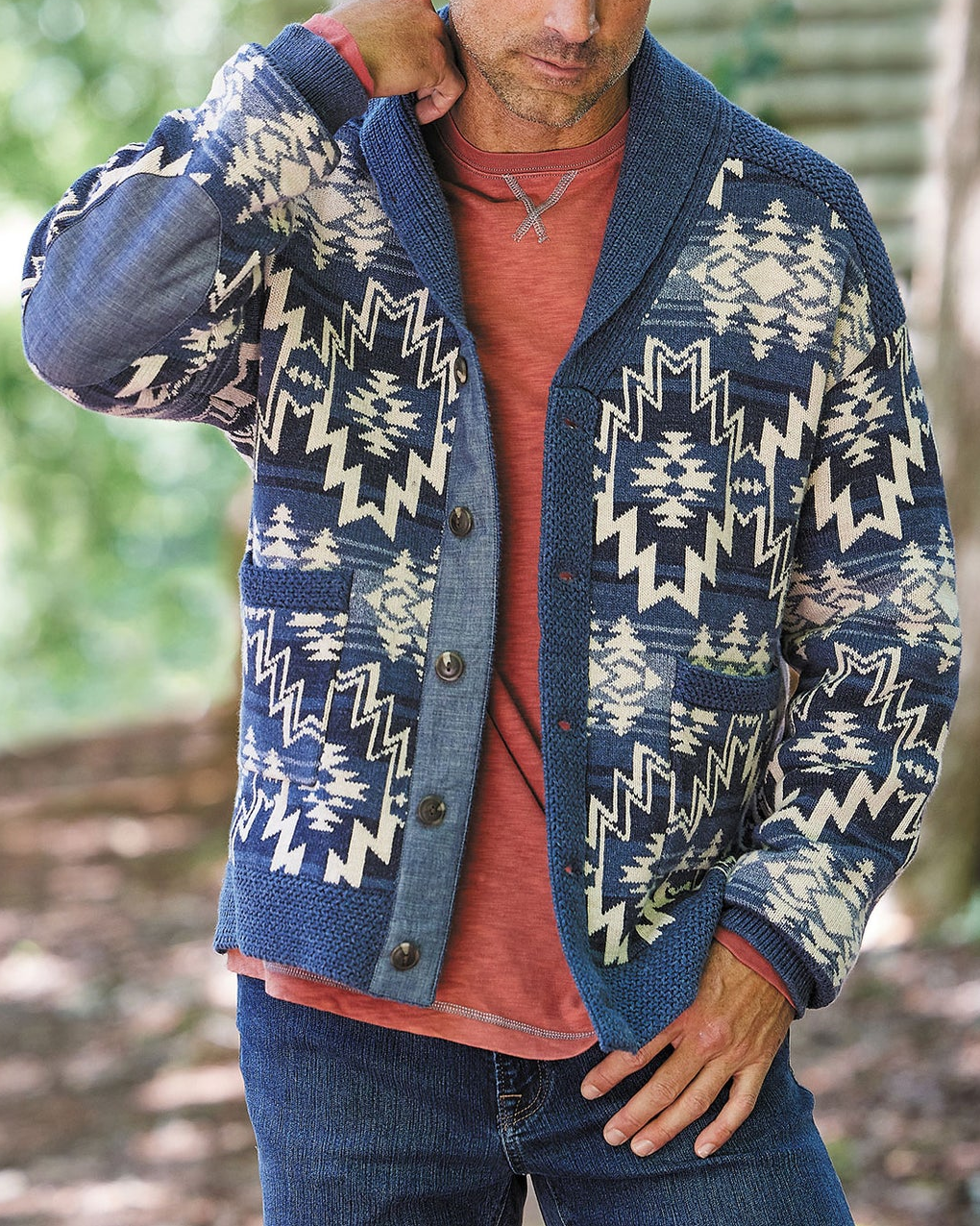Tribal Print Sweater