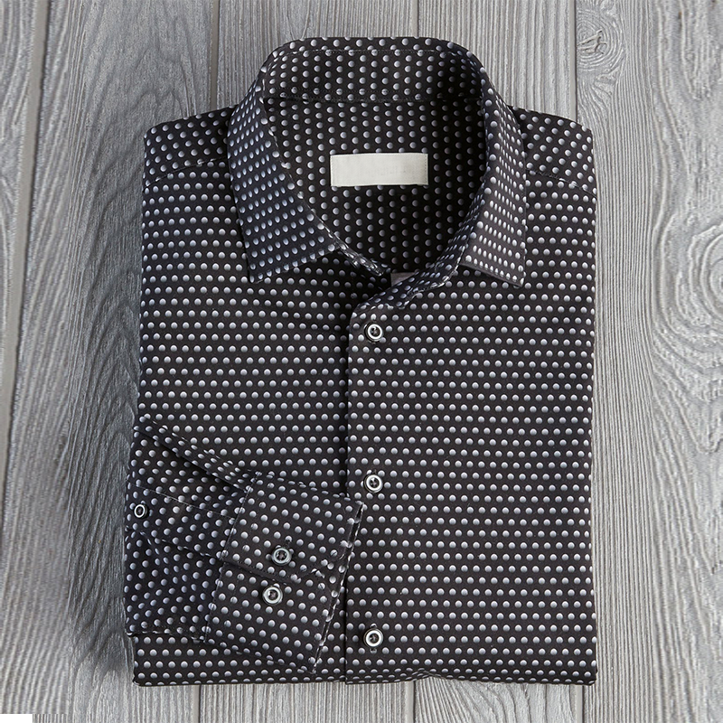 Gradient Polka Dot Shirt