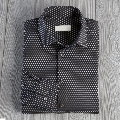 Gradient Polka Dot Shirt