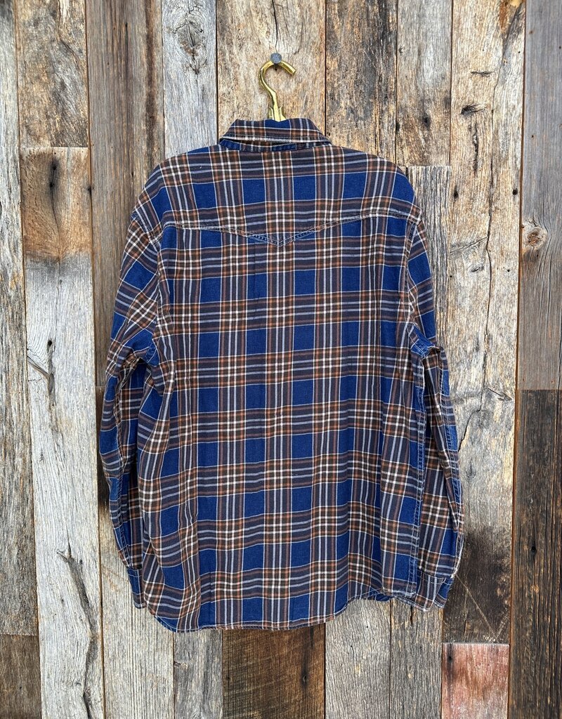 Checked Long-Sleeved Shirt With Pockets