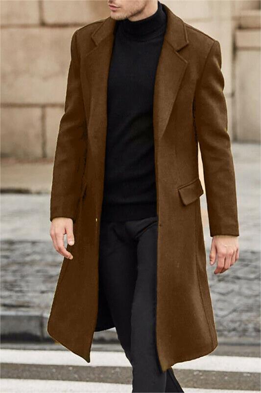 Long Casual Windbreaker Jacket