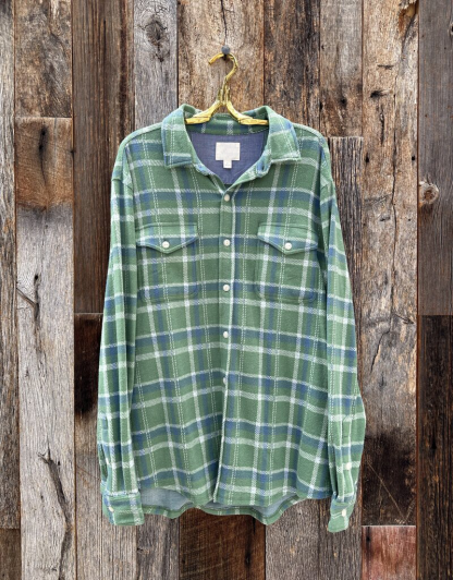 Versatile Plaid Long-Sleeved Shirt With Pockets