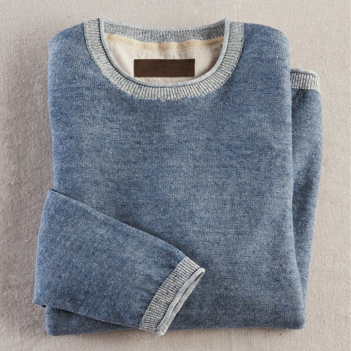 Crew Neck Casual Sweater