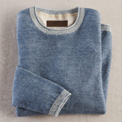 Crew Neck Casual Sweater