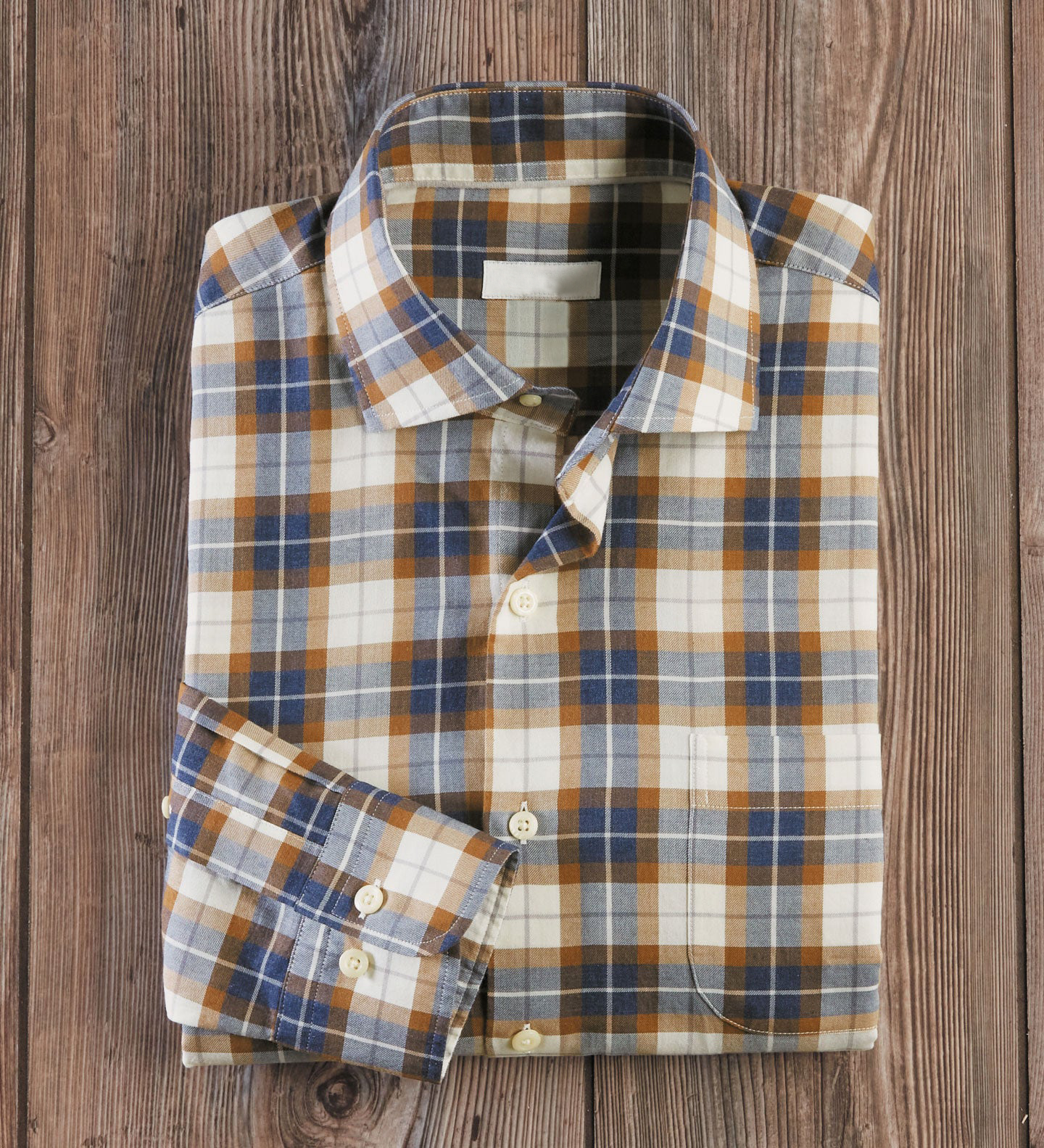 Versatile Plaid Long-Sleeved Shirt