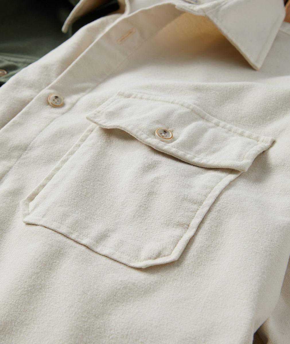 Simple Worker Button-Down Shirt
