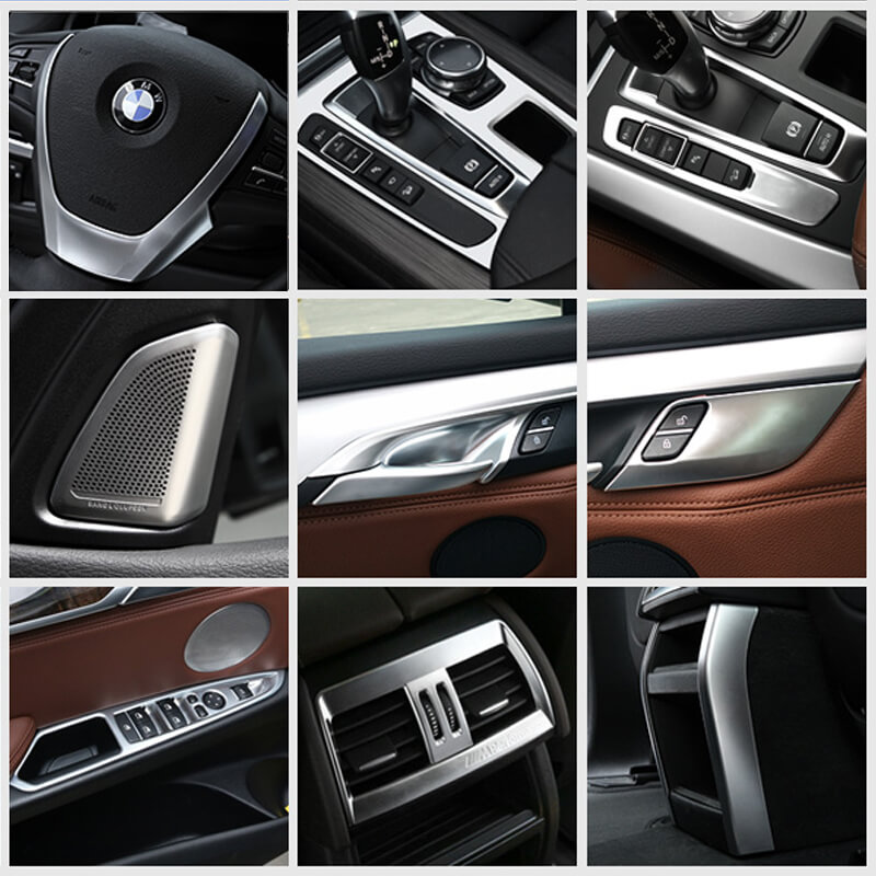 Asign Dashboard Trim for BMW X5 (2014-2018) – Interior Center Console Decorative Cover