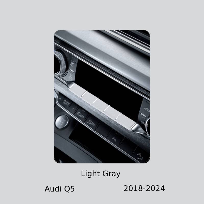 ASIGN Dashboard Button Trim, Fit for Audi Q5 (2018 - 2024), Interior Decoration Accessory