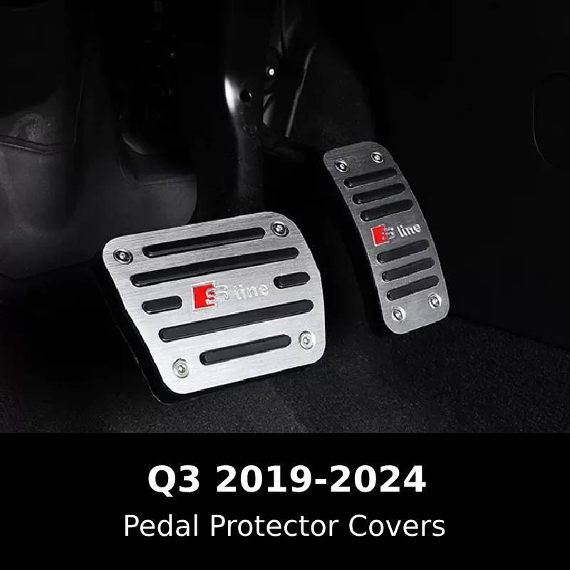 Asign Non-Slip Pedal Cover Set for Q3 2019-2024 Pedal Protector Covers
