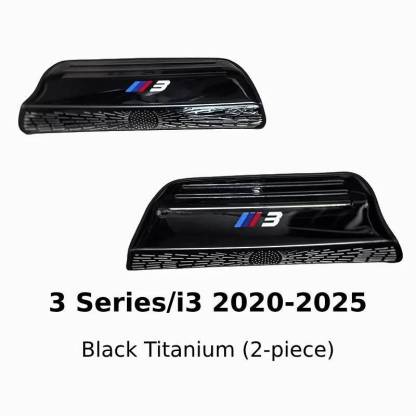 Asign Stainless Steel Under-Seat AC Vent Covers – Fits BMW 3/4/5 Series, X1–X7, i3, i5, i7, iX3