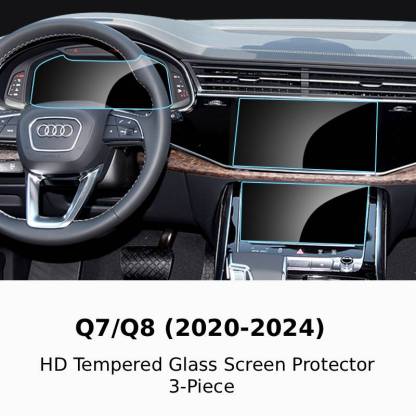 Q7/Q8 2020-2024 HD Tempered Glass Screen Protector