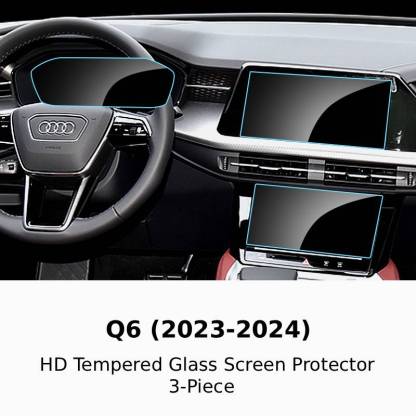 Q6 2023-2024 HD Tempered Glass Screen Protector