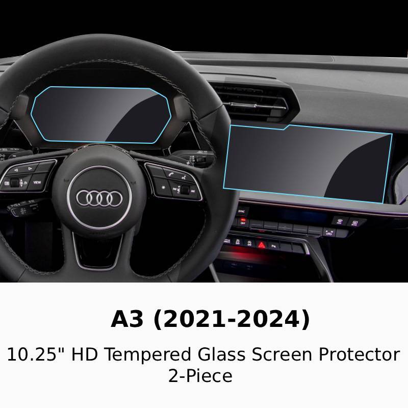 A3 2021-2024 HD Tempered Glass Screen Protector
