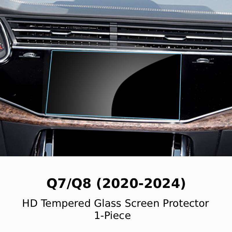 Q7/Q8 2020-2024 HD Tempered Glass Screen Protector