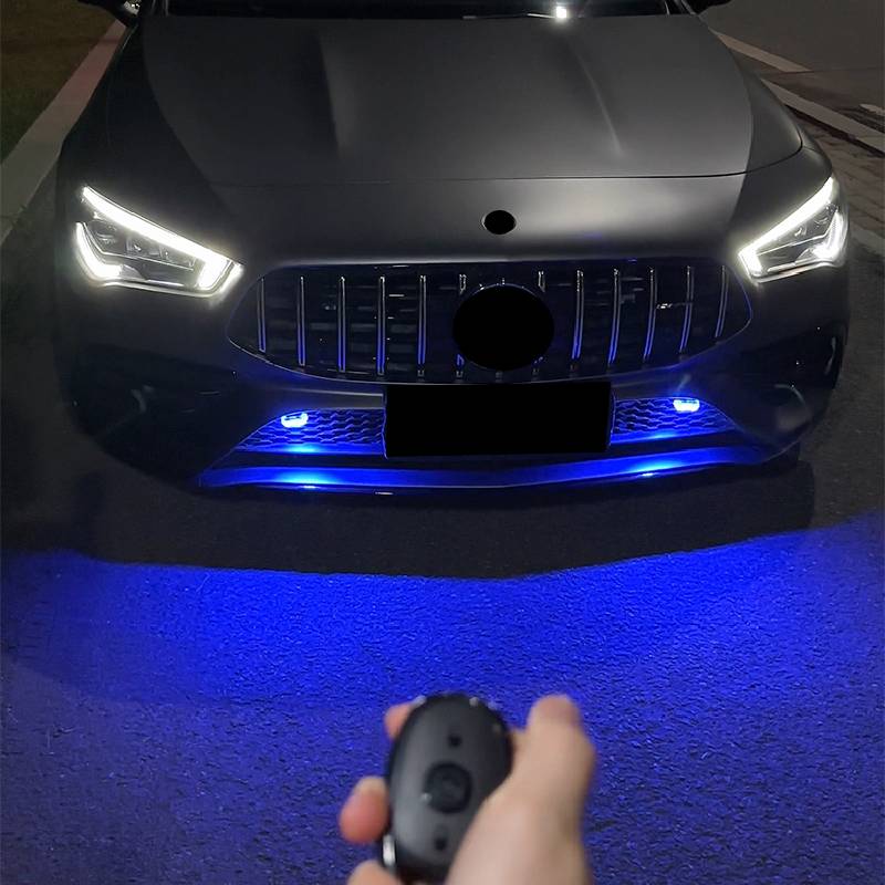 Asign LED Strobe Lights for Car, Bike, & Motorcycle – RGB Warning & Decor Lights for Grille