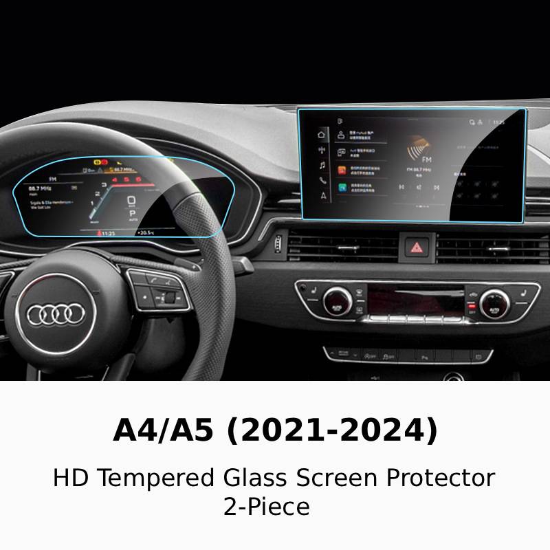 A4/A5 2021-2024 HD Tempered Glass Screen Protector