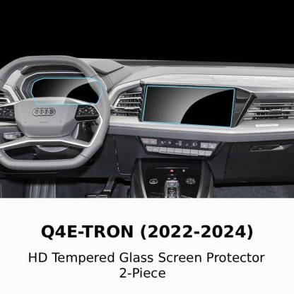 Q4E-TRON 2022-2024 HD Tempered Glass Screen Protector