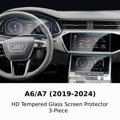 A6/A7 2019-2024 HD Tempered Glass Screen Protector
