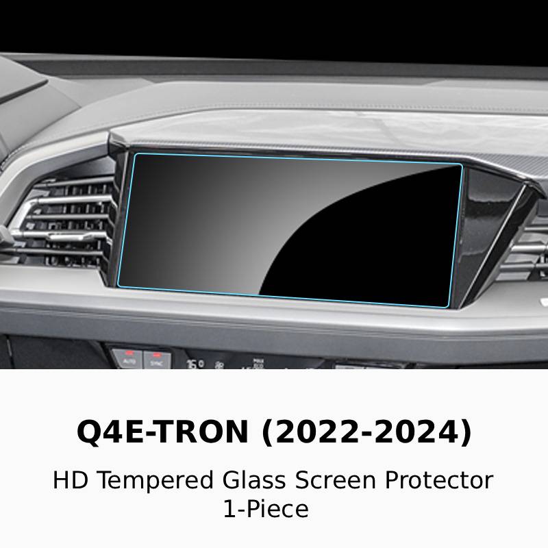 Q4E-TRON 2022-2024 HD Tempered Glass Screen Protector