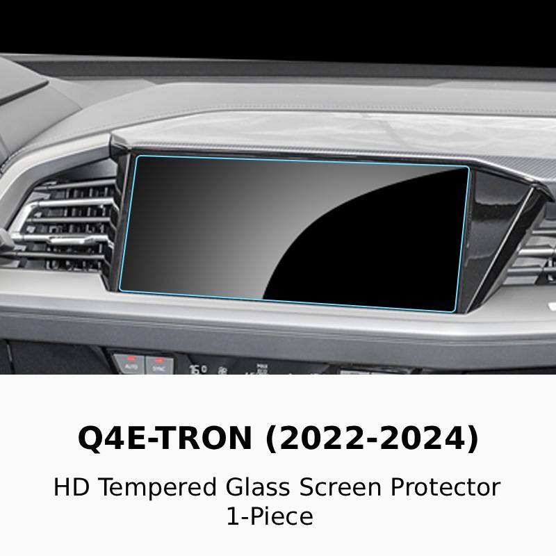 Q4E-TRON 2022-2024 HD Tempered Glass Screen Protector