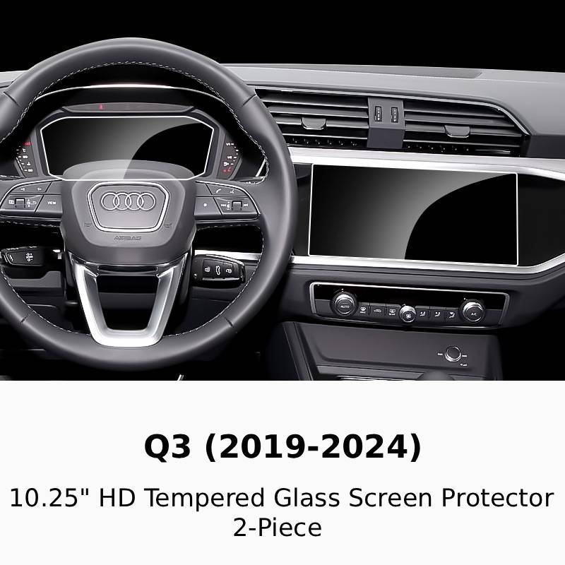 Q3 2019-2024 HD Tempered Glass Screen Protector