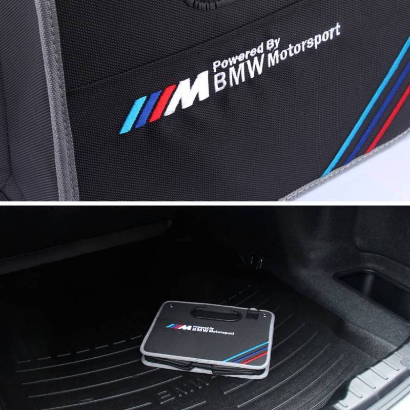 ASIGN Foldable Car Trunk Organizer for BMW, Auto Interior Storage Box, Space - Saving Cargo Organizer