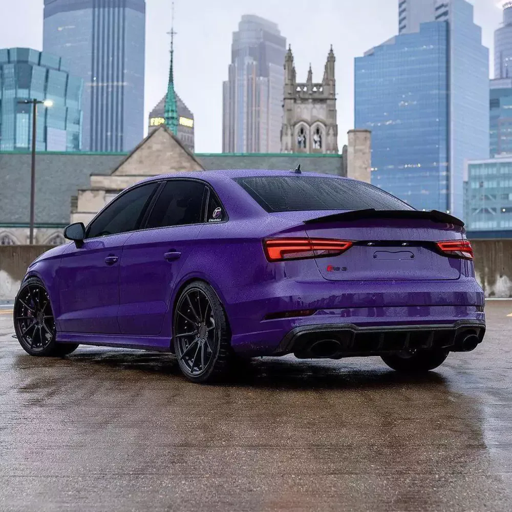 Audi PSM-Style Carbon Fiber Rear Spoiler for 2013-2021 A3/S3/RS3 & 2009-2021 A4/A5/A6