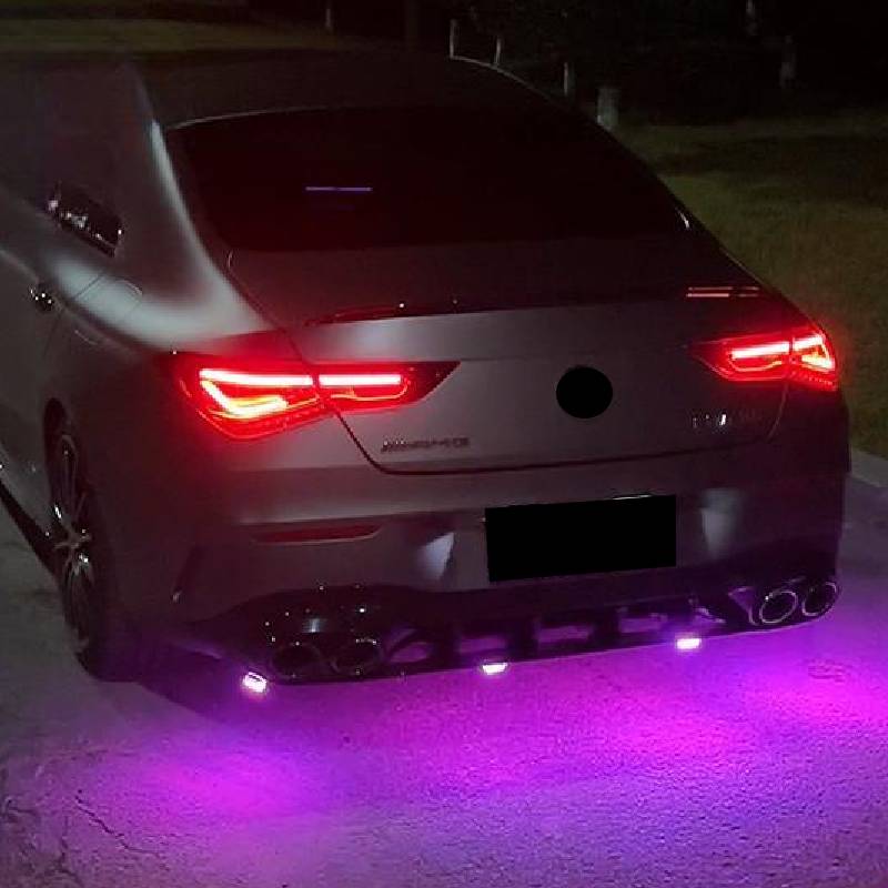 Asign LED Strobe Lights for Car, Bike, & Motorcycle – RGB Warning & Decor Lights for Grille