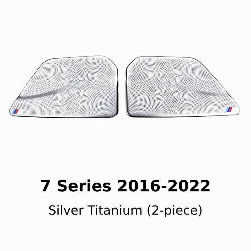 Asign Stainless Steel Under-Seat AC Vent Covers – Fits BMW 3/4/5 Series, X1–X7, i3, i5, i7, iX3, iX5