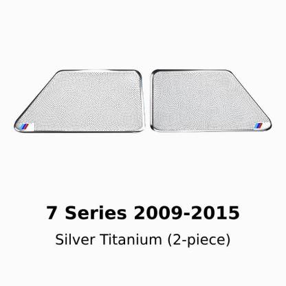 Asign Stainless Steel Under-Seat AC Vent Covers – Fits BMW 3/4/5 Series, X1–X7, i3, i5, i7, iX3, iX5