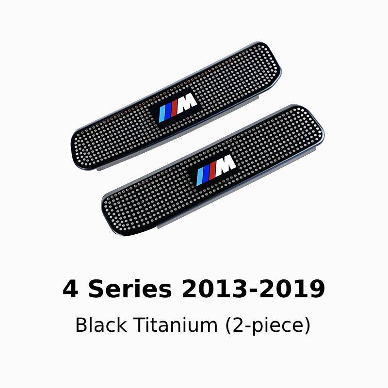 Asign Stainless Steel Under-Seat AC Vent Covers – Fits BMW 3/4/5 Series, X1–X7, i3, i5, i7, iX3, iX5