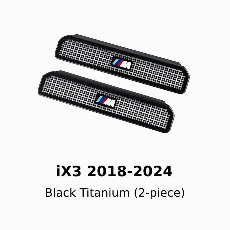 Asign Stainless Steel Under-Seat AC Vent Covers – Fits BMW 3/4/5 Series, X1–X7, i3, i5, i7, iX3