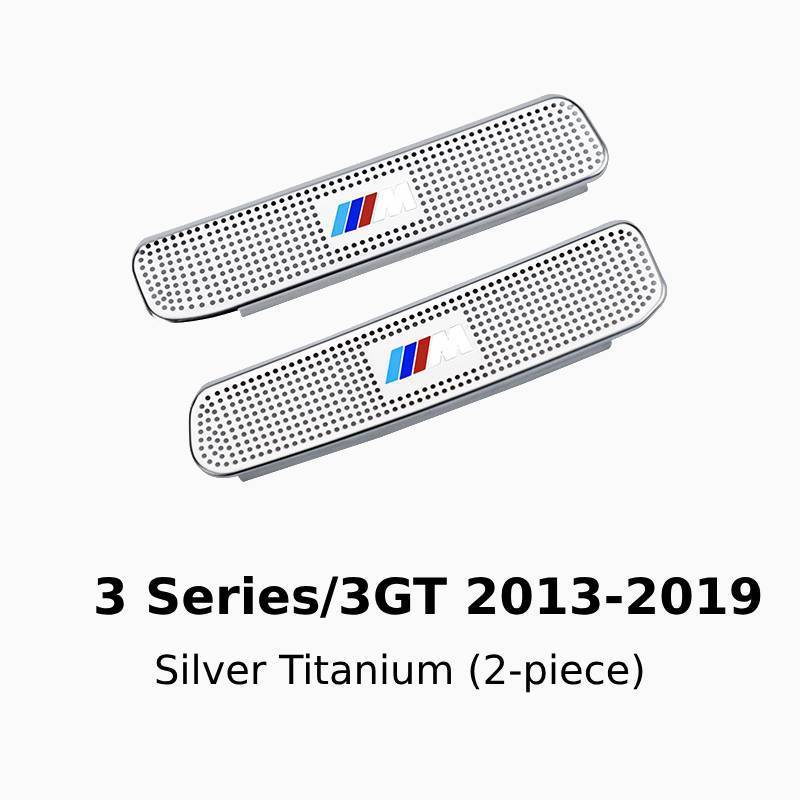 Asign Stainless Steel Under-Seat AC Vent Covers – Fits BMW 3/4/5 Series, X1–X7, i3, i5, i7, iX3