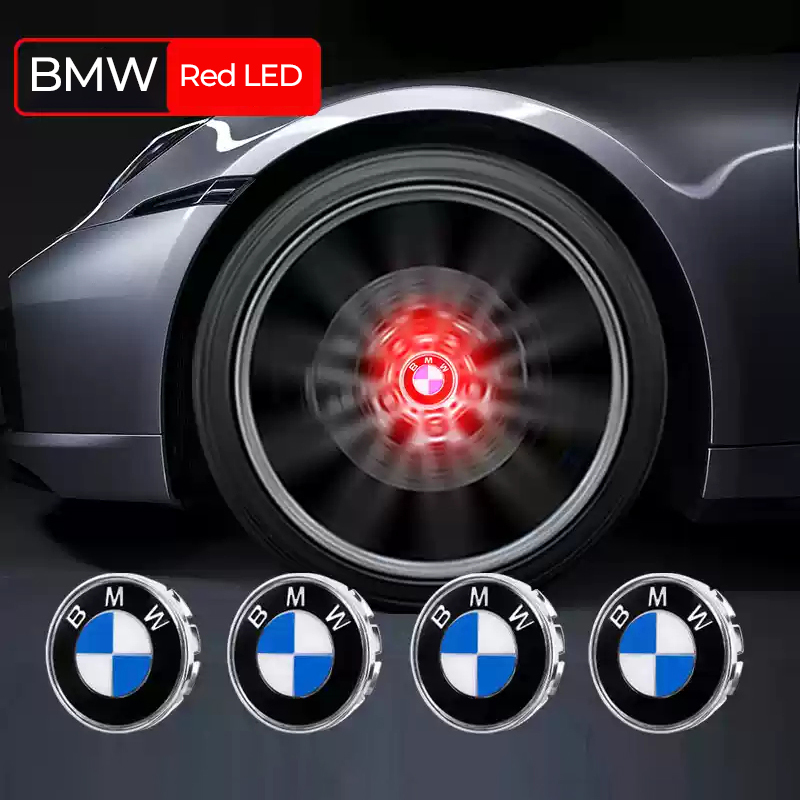 Asign Floating Auto Light Wheel Caps Compatible with BMW Vehicles