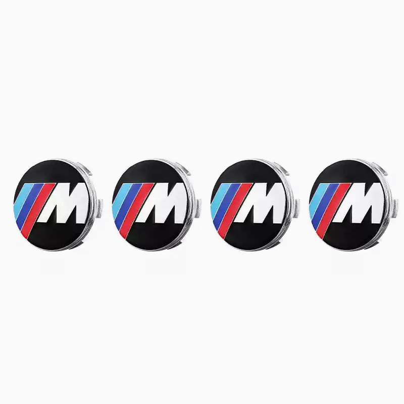 Asign Floating Auto Light Wheel Caps Compatible with BMW Vehicles