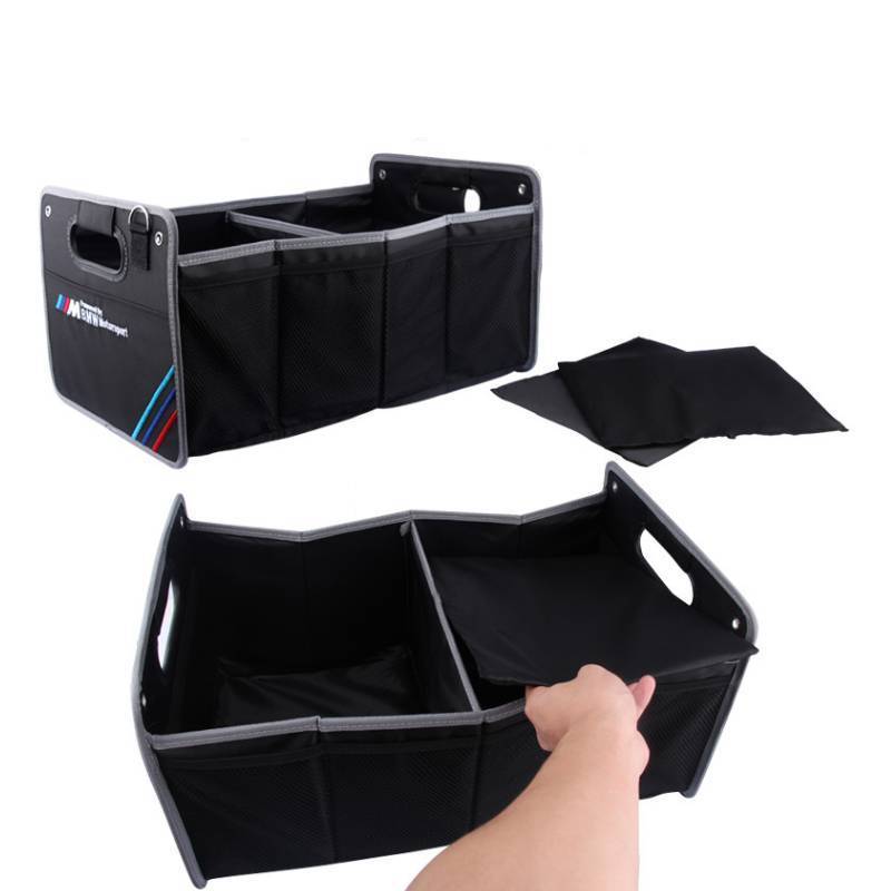 ASIGN Foldable Car Trunk Organizer for BMW, Auto Interior Storage Box, Space - Saving Cargo Organizer