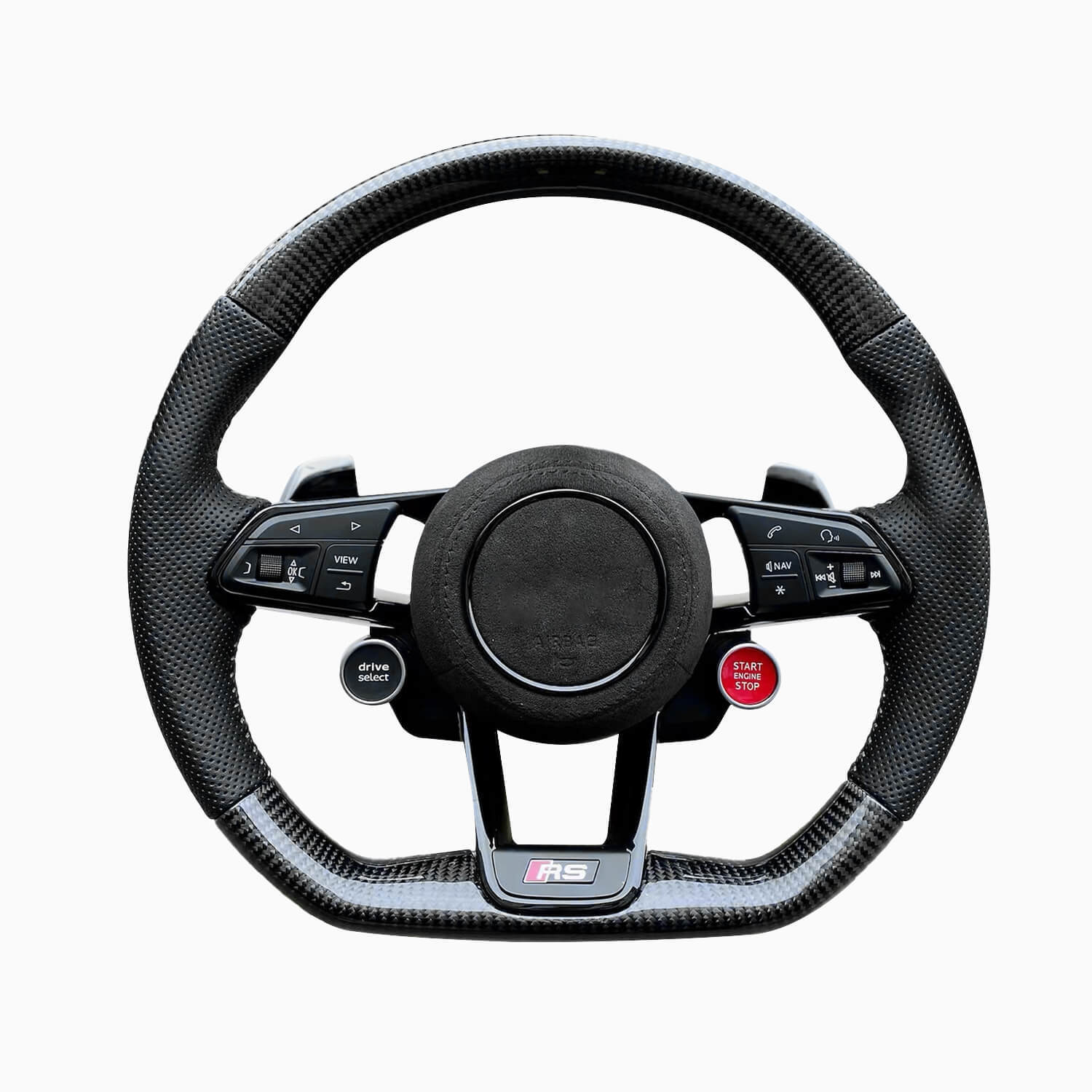 Asigncar Custom Steering Wheel Upgrade For C9 2019-2024 Audi A6/A7/S6/S7/RS6/RS7