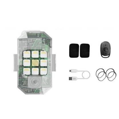 Asign LED Strobe Lights for Car, Bike, & Motorcycle – RGB Warning & Decor Lights for Grille