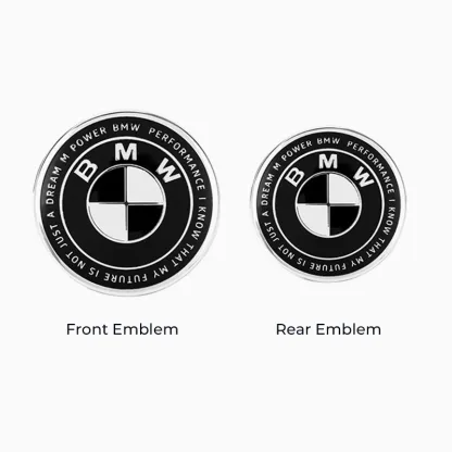 Asign Black & White 50th Anniversary Emblem Set For BMW X Series